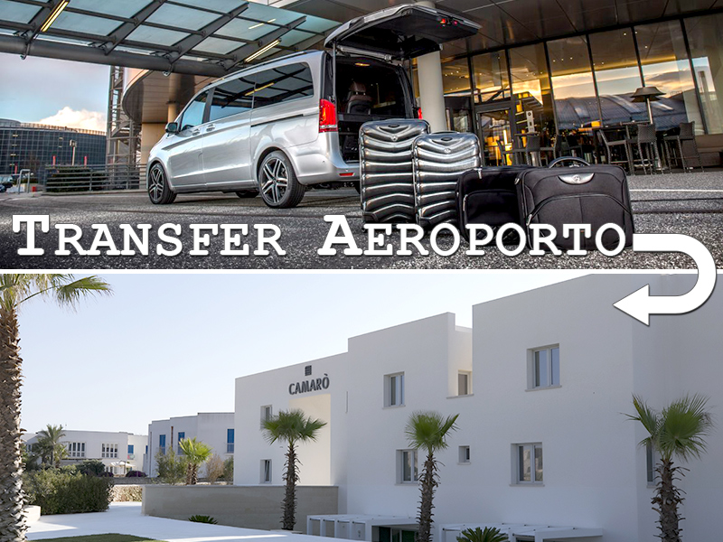 Trasferimento dallAeroporto di Palermo (Punta Raisi) / Trapani (Birgi) - Camar Favignana